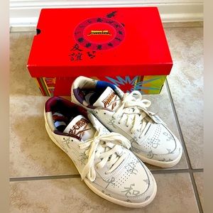 Reebok Club C 85 x Kung Fu Panda - Chinese Calligraphy M6.5, W8 BRAND NEW W/ BOX